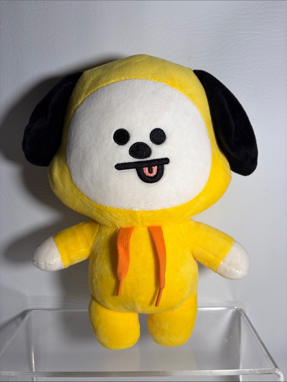 Chimmy BT21 Yellow Plush Dog Character Plushie 10” Tall